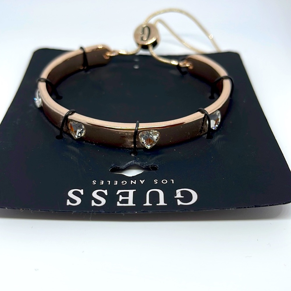 Guess Gold Heart Bracelet
